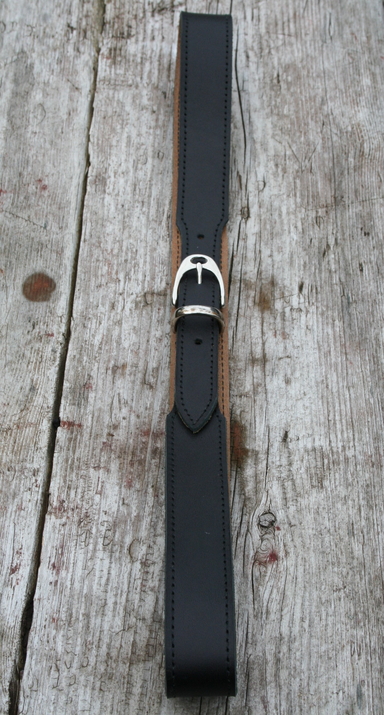 Tapered Stirrup buckle belt